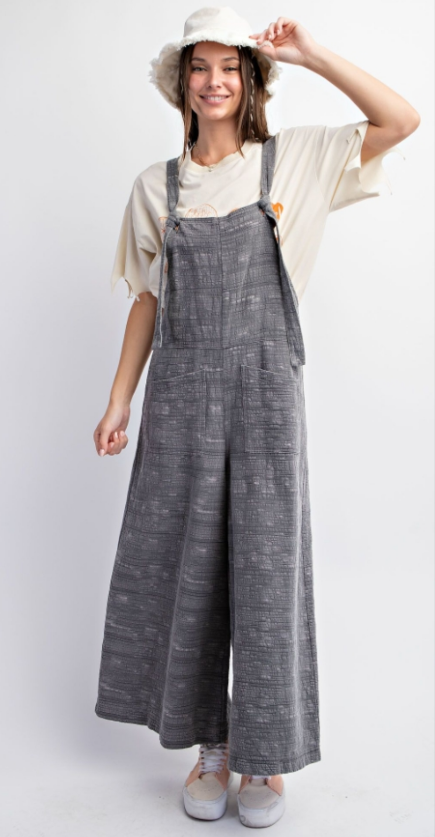 Textured Jumpsuit