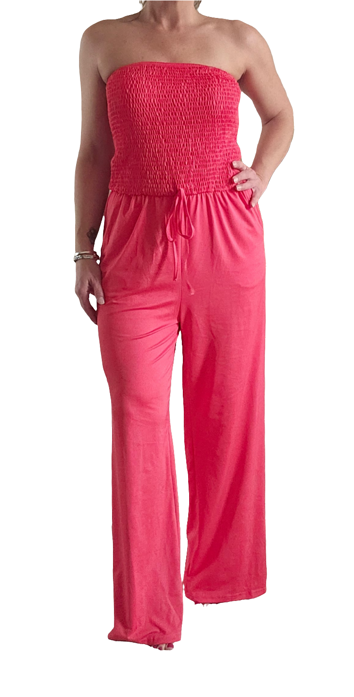 Strapless Jumpsuit