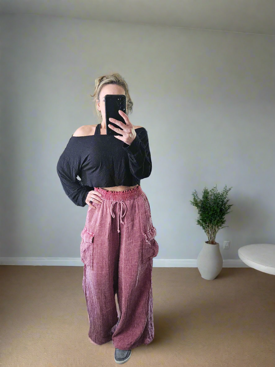 Raspberry Pants