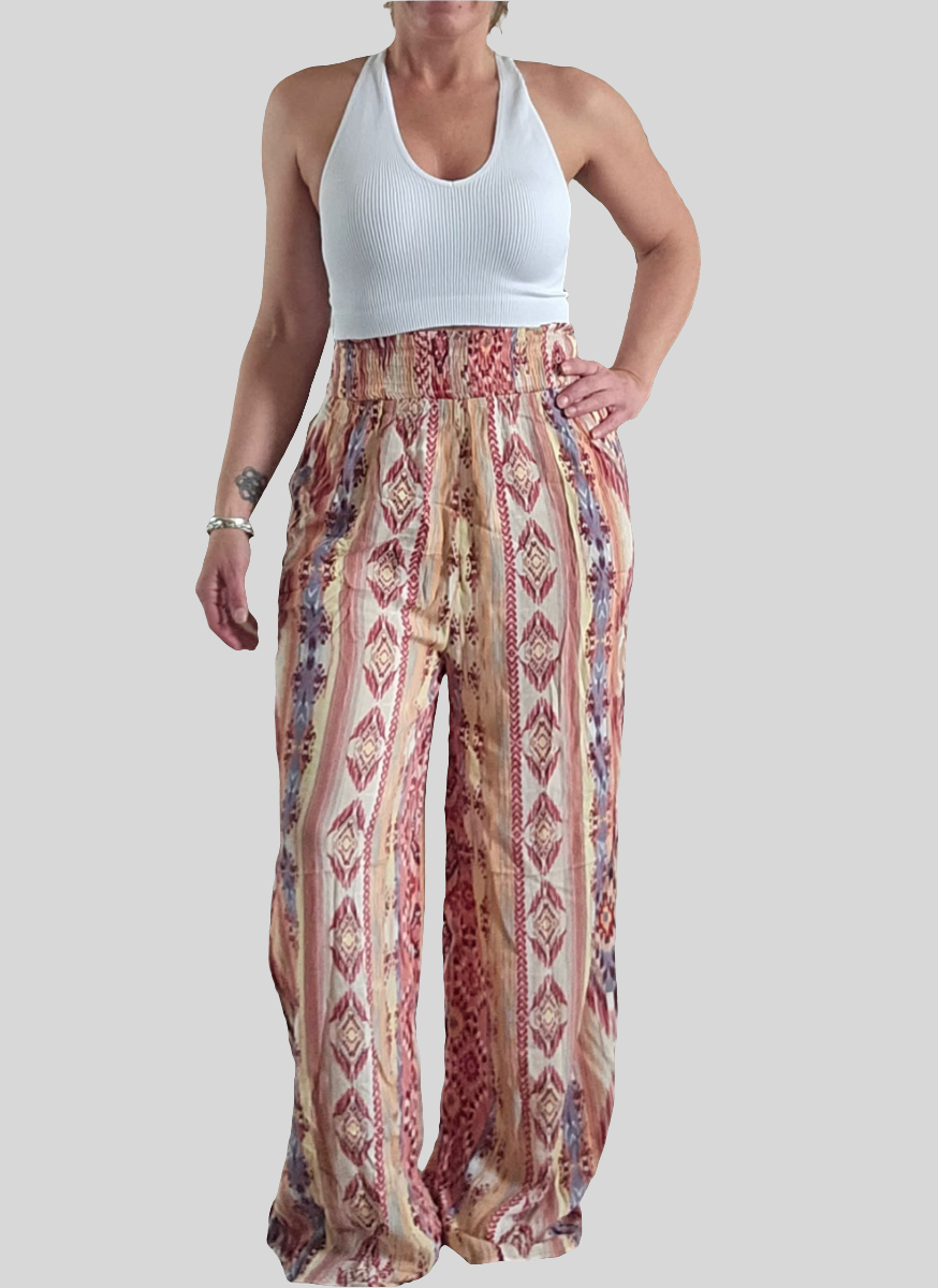 Dusty Coral Pants