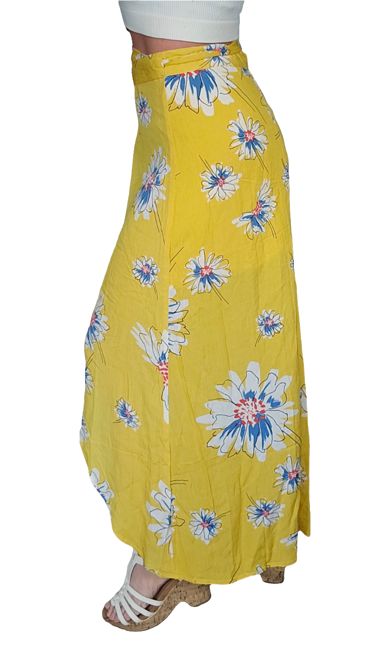 Flowy Yellow Wrap