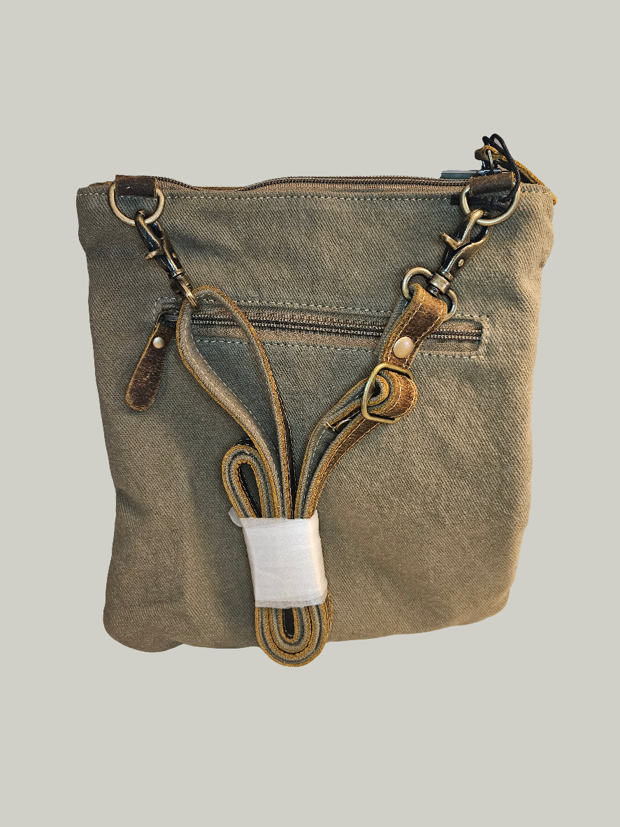 Sand Weaver Crossbody Bag