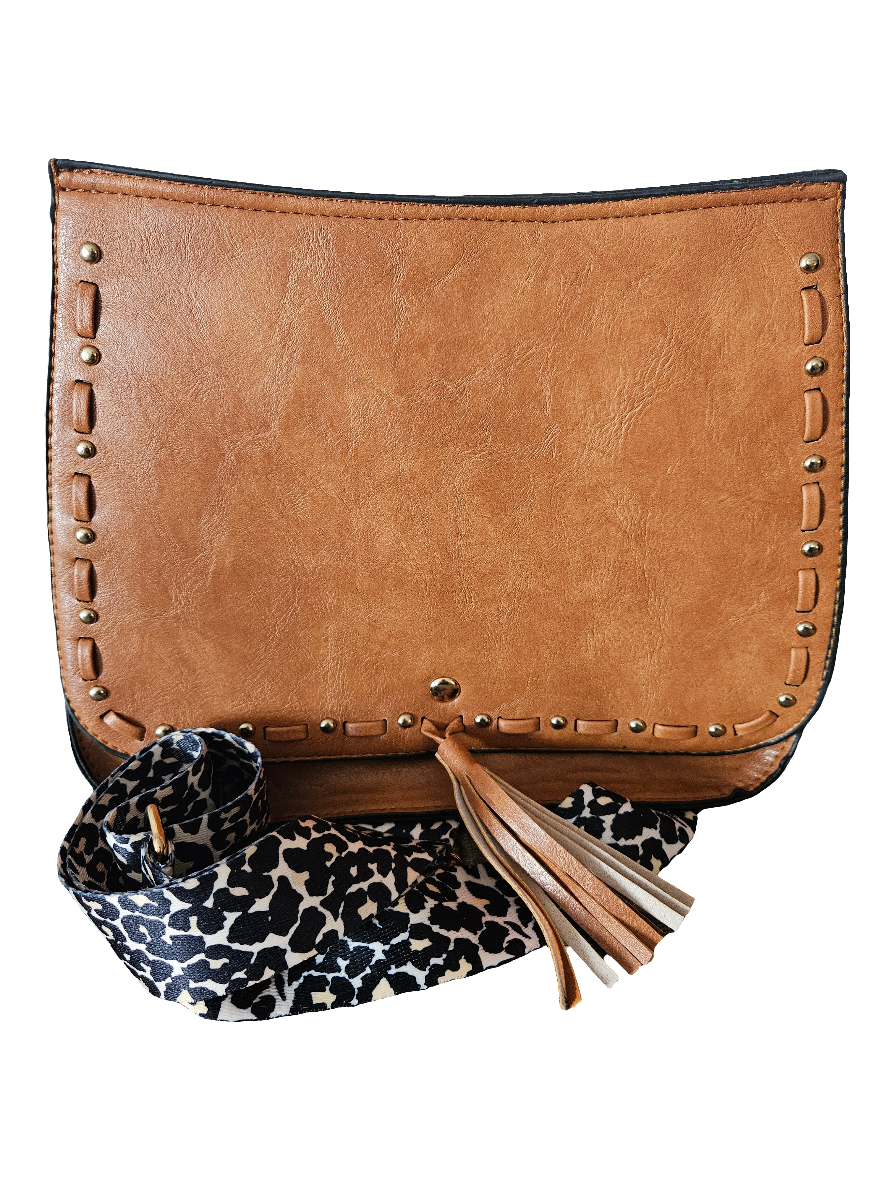 Cheetah Strap Pouch