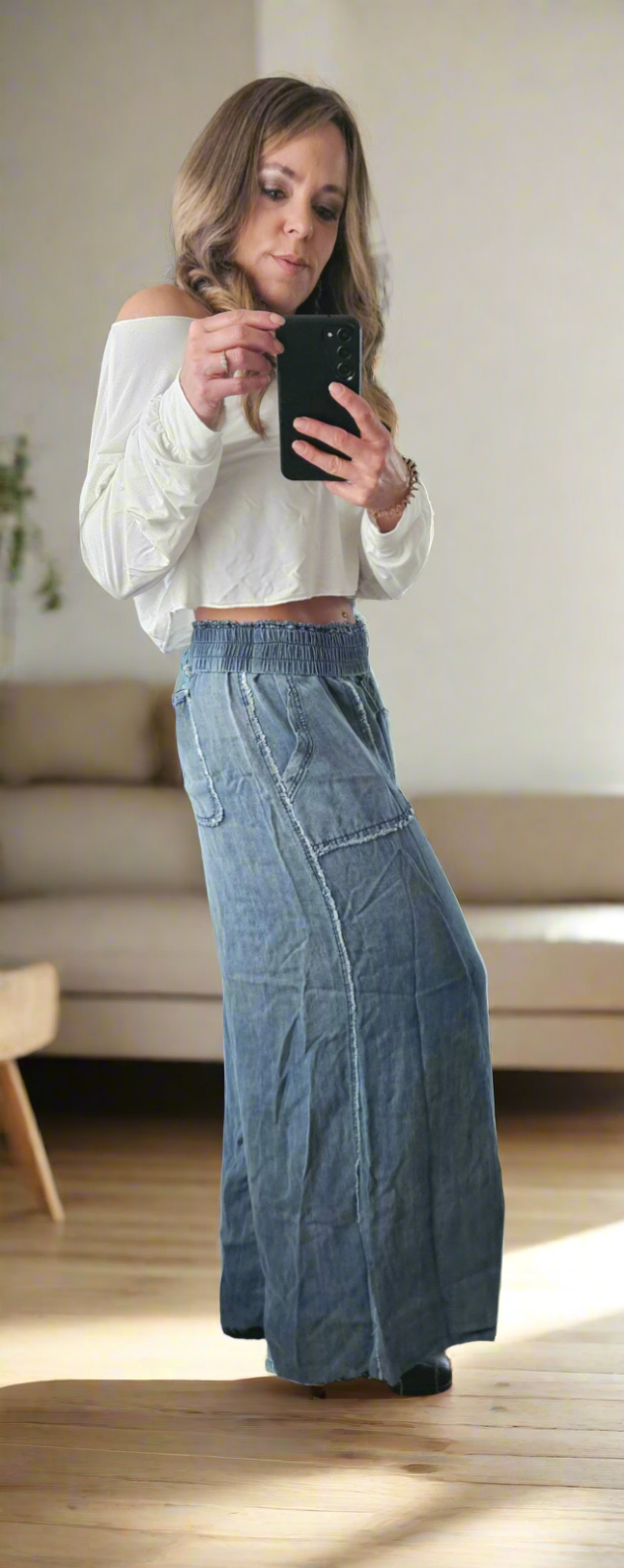 Lounge Denim Pants