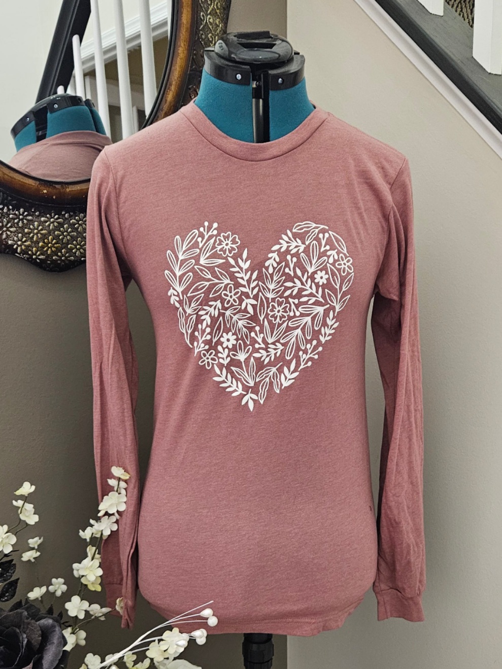 Long Sleeve Heart Shirt