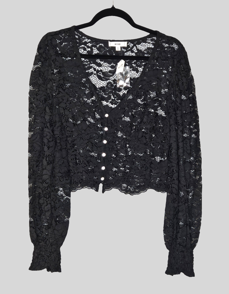 Diamond Lace Blouse