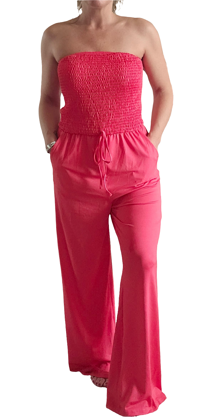 Strapless Jumpsuit