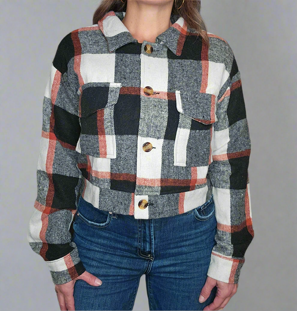 Vintage Plaid Shacket