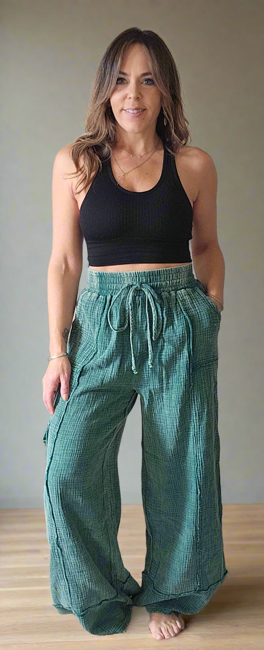 Pacific Green Pants