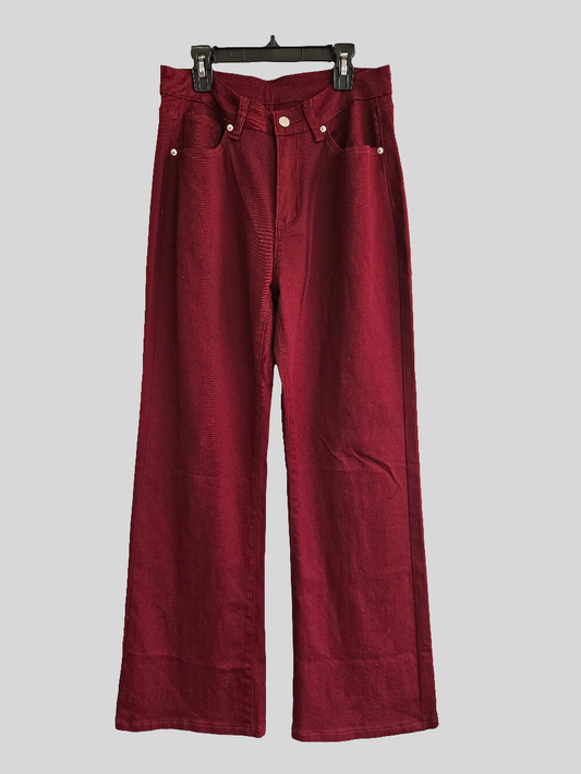 Maroon Jeans