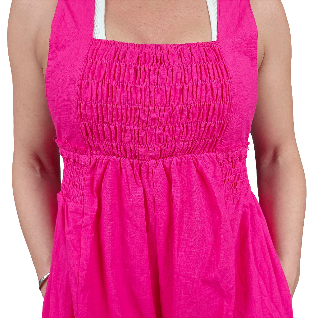 Hot Pink Jumpsuit
