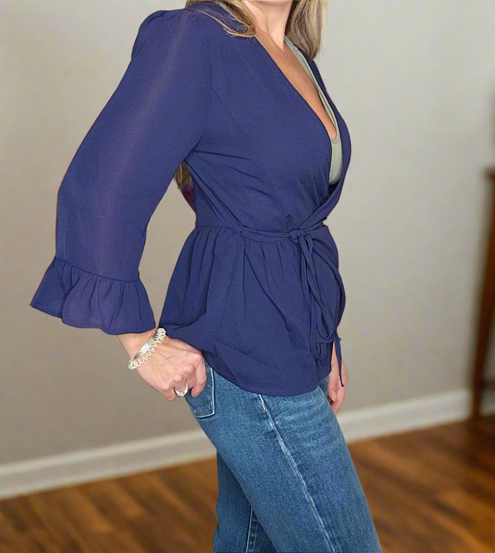 Wrapped Blouse