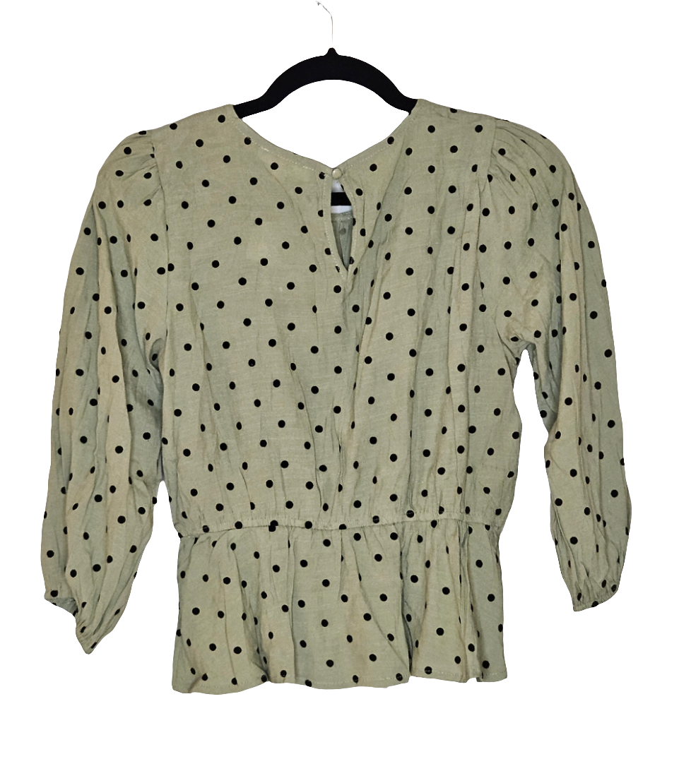 Polka Dot Blouse