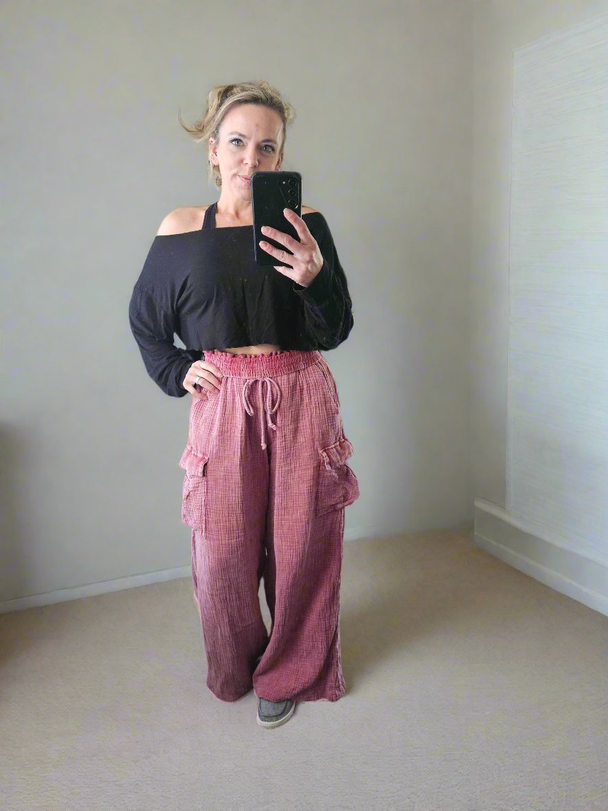 Raspberry Pants