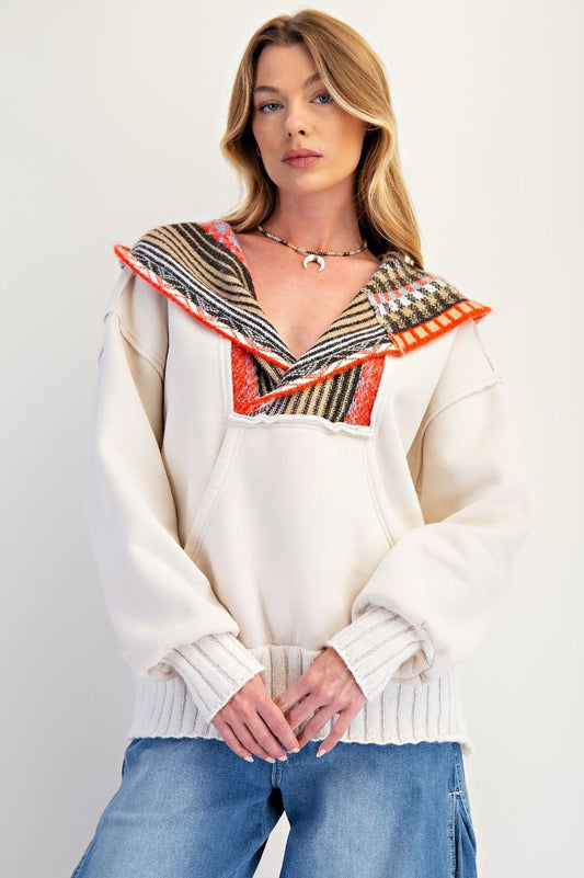 Muti-Color Knitted Sweater