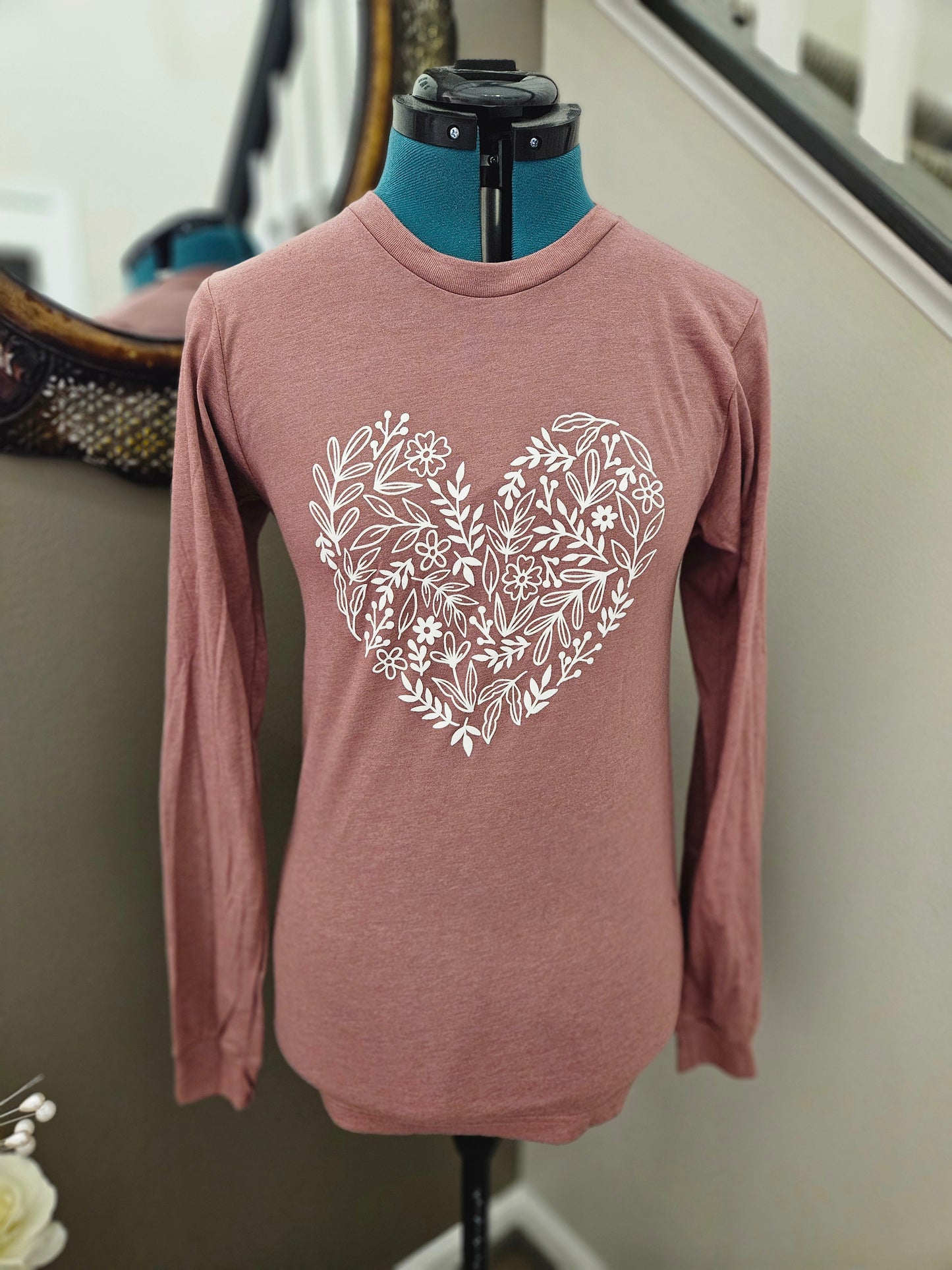 Long Sleeve Heart Shirt