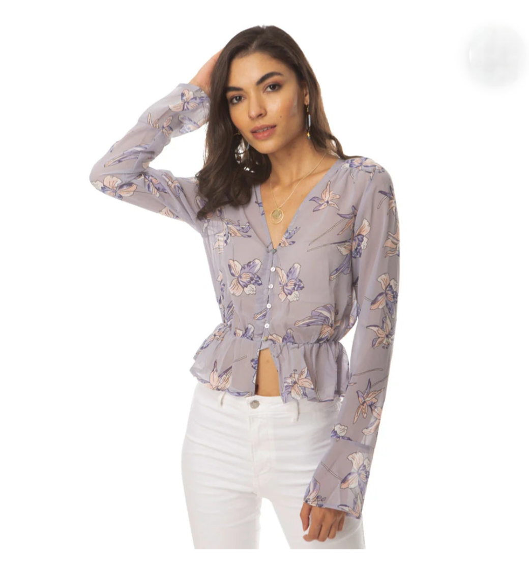 Myra Flower Top
