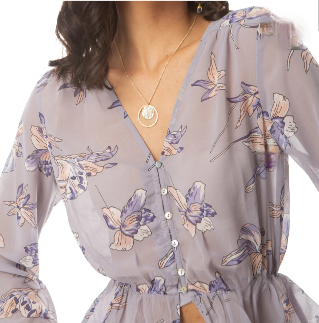 Myra Flower Top