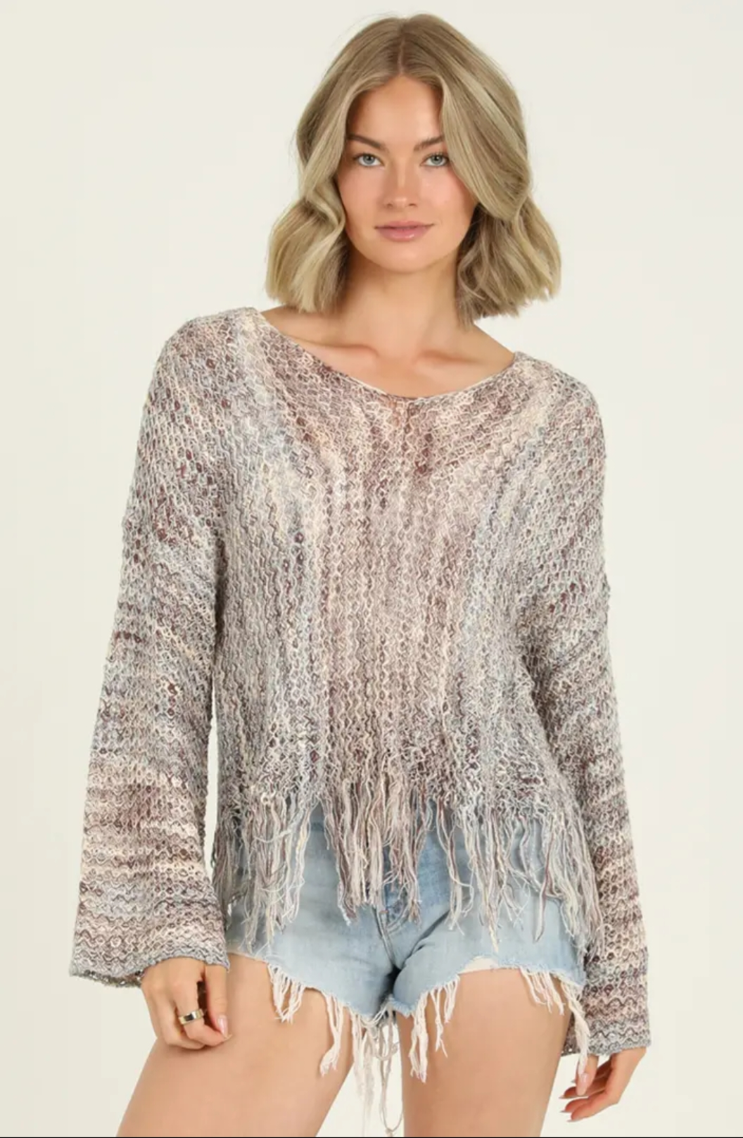 Fringe Angie Sweater