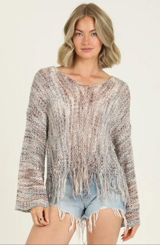 Fringe Angie Sweater